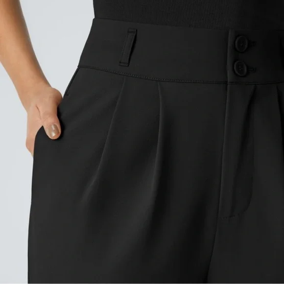 Elegant Black Women's Pants - Picture 4 of 12